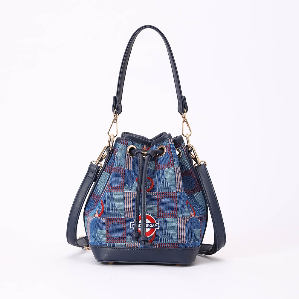 Bucket Handbag TfL Piccadilly Moquette Mind the Gap