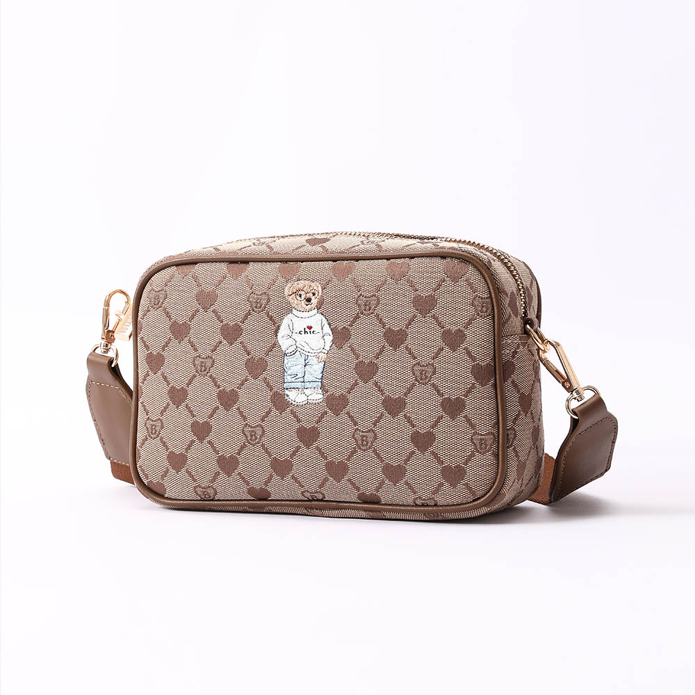 B-Loved Camera Crossbody Bag on Beige Monogram - Image 2