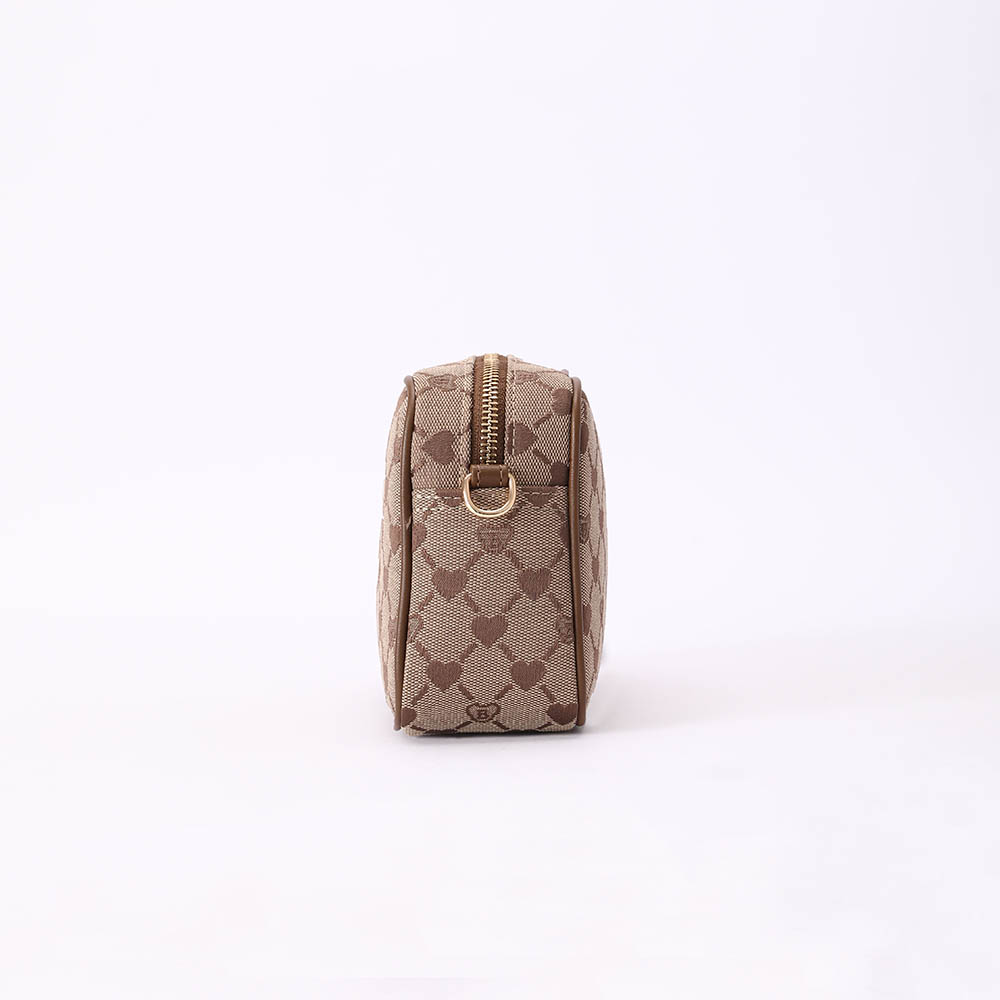 B-Loved Camera Crossbody Bag on Beige Monogram - Image 3
