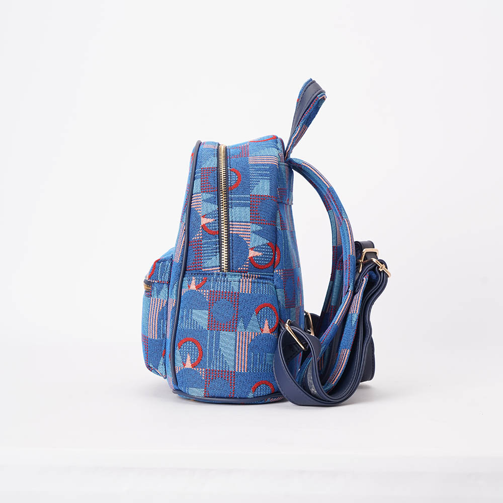 Small Rucksack TfL Piccadilly Moquette Mind the Gap - Image 3
