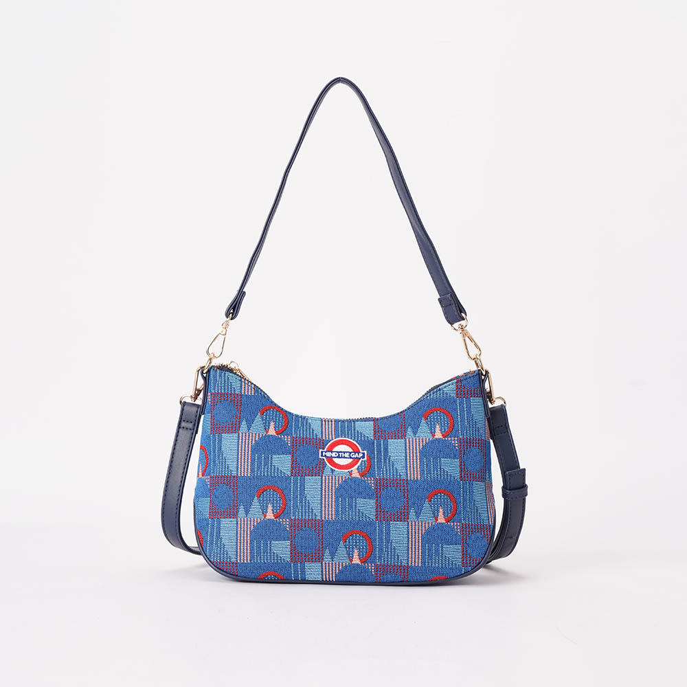 Moon Handbag TfL Piccadilly Moquette Mind the Gap