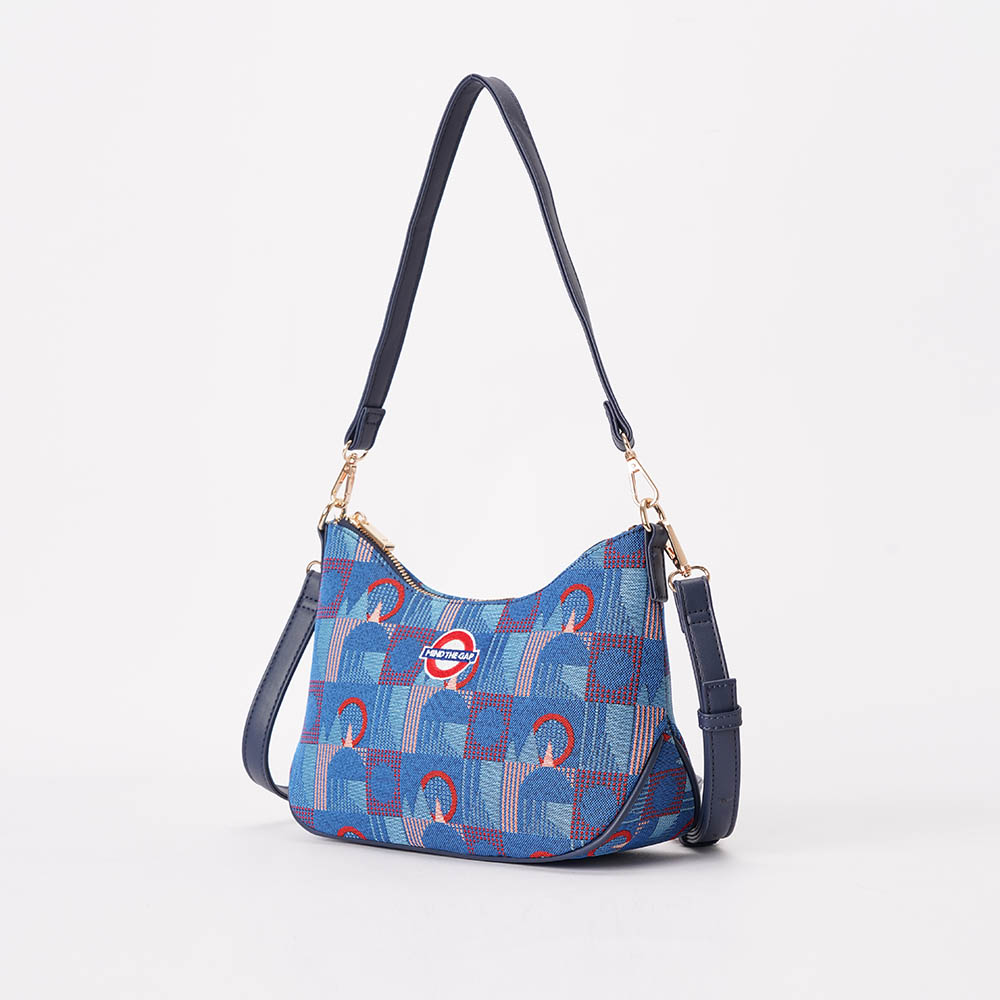 Moon Handbag TfL Piccadilly Moquette Mind the Gap - Image 2