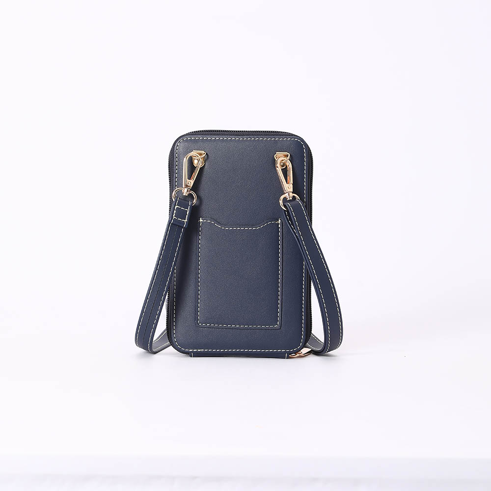 Cherry Smart Phone Bag on Blue Backdrop - Image 4